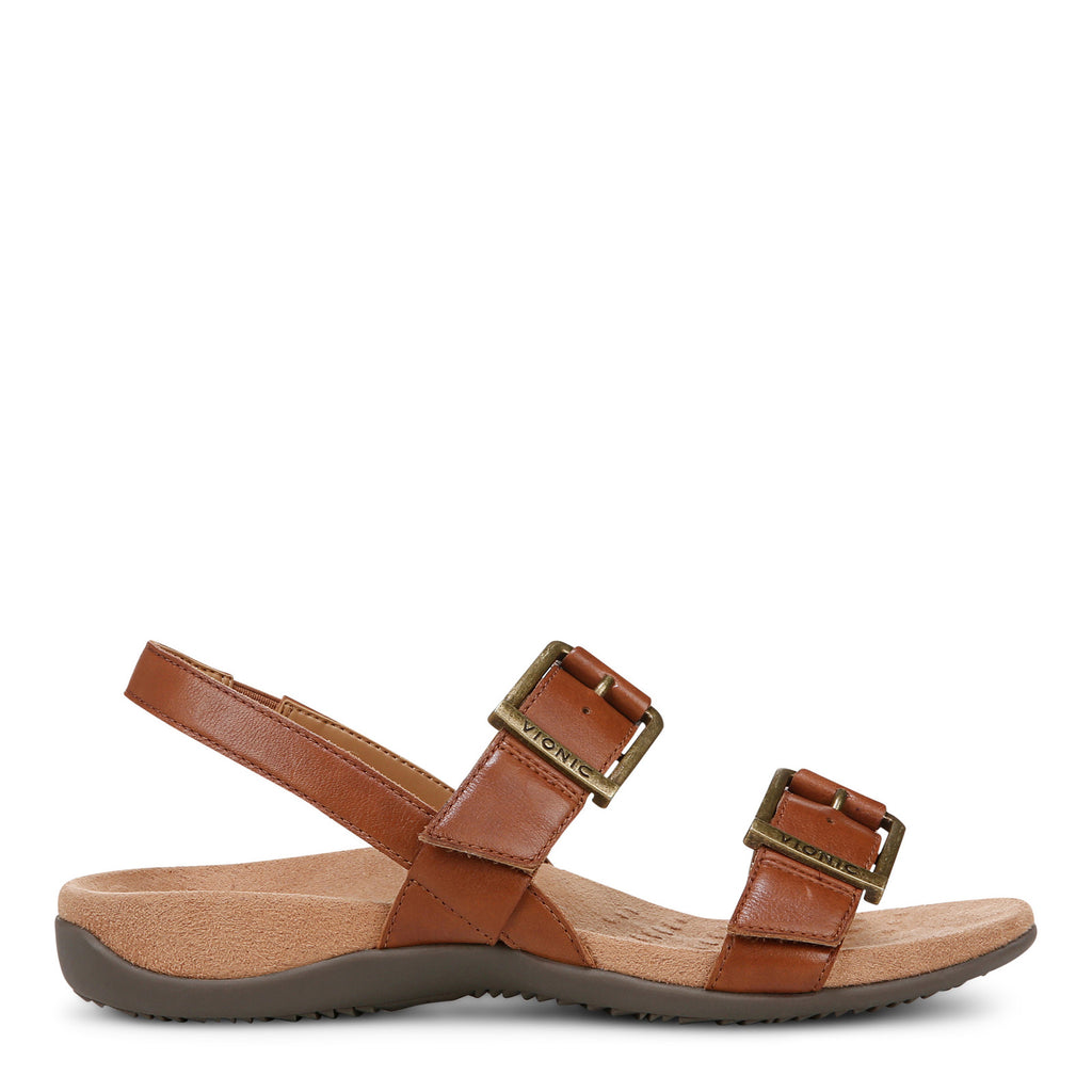 Women's Vionic Reese Sandal TAN LEATHER J2154L3200
