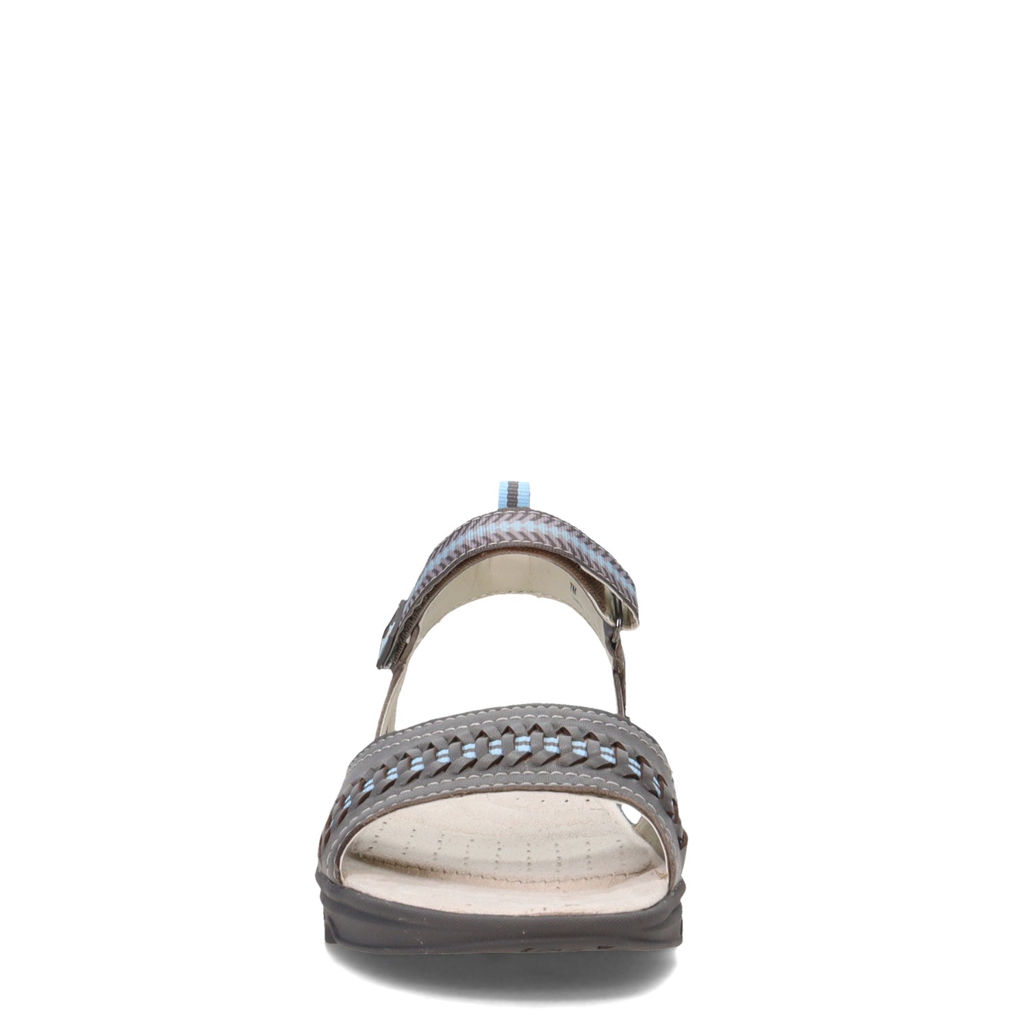 Peltz Shoes  Women's Jambu Monaco Sandal GRAY J2MON19