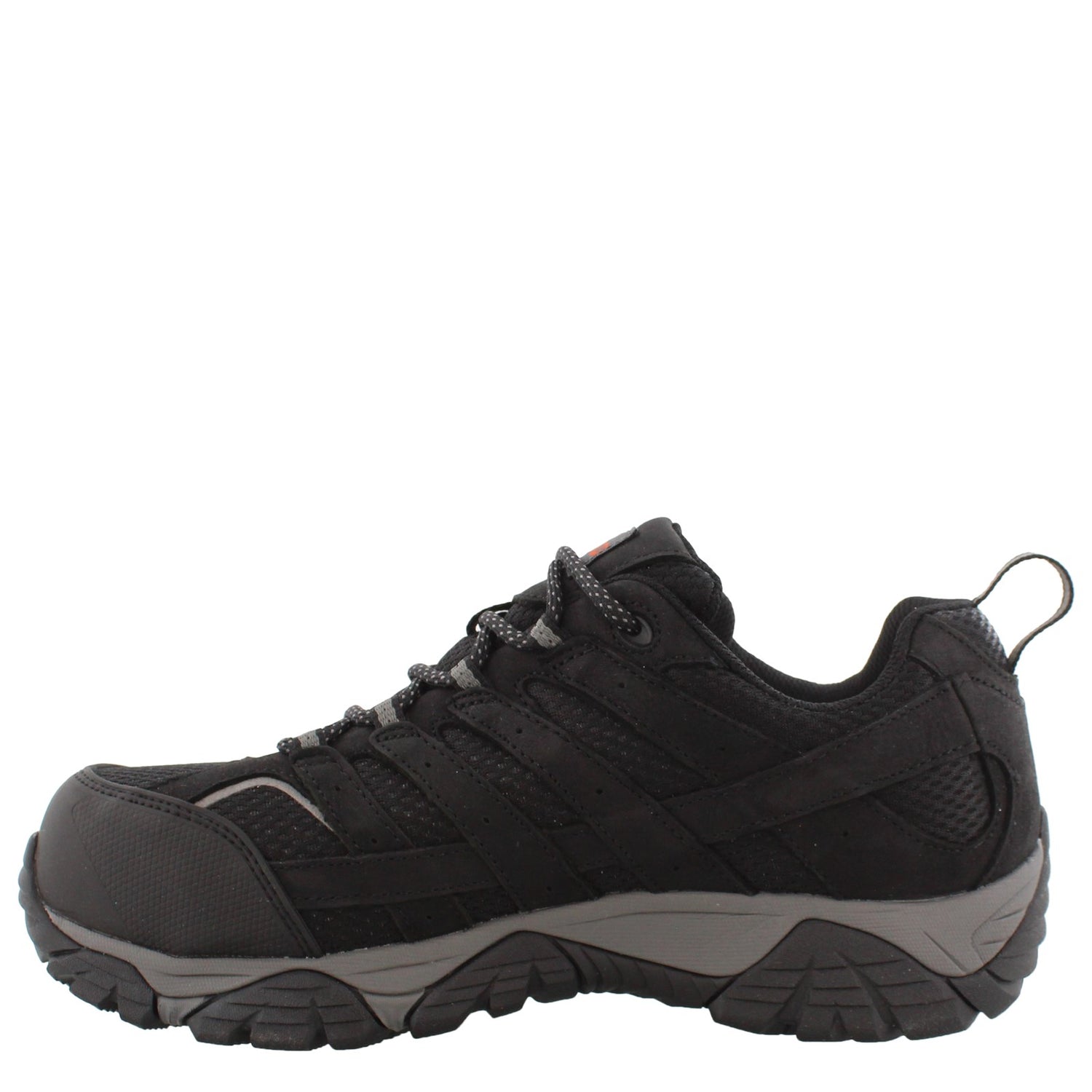 Peltz Shoes  Men's Merrell Moab Vertex Vent Comp Toe - Wide Width BLACK J36461W