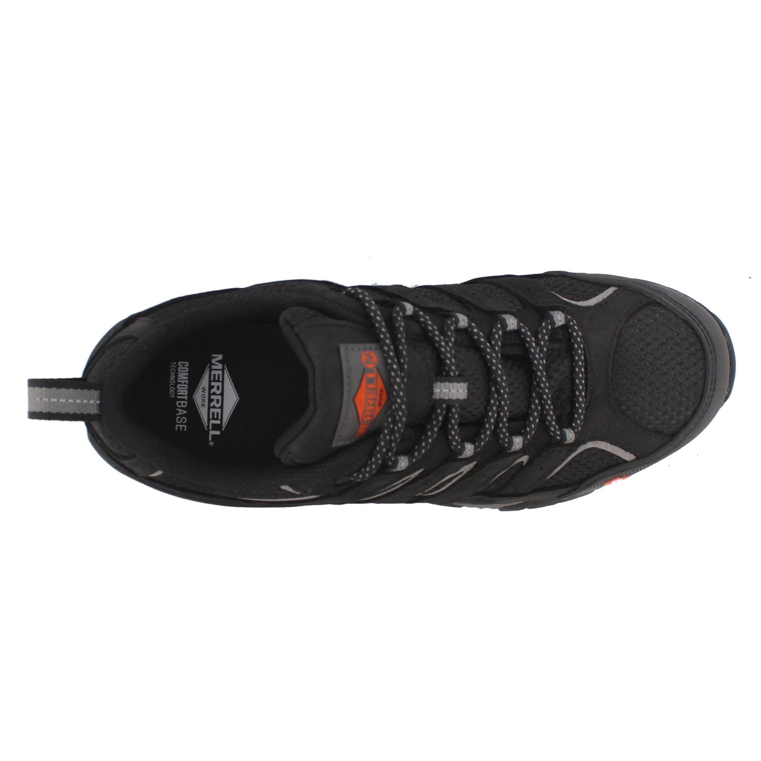 Peltz Shoes  Men's Merrell Moab Vertex Vent Comp Toe BLACK J36461