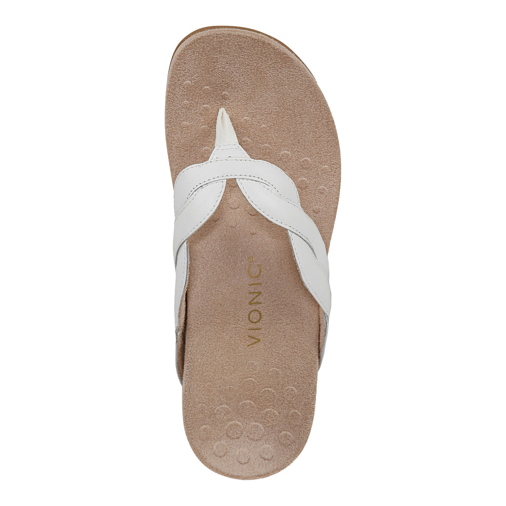 Women's Vionic Bella Braid Sandal WHITE J4526L1100