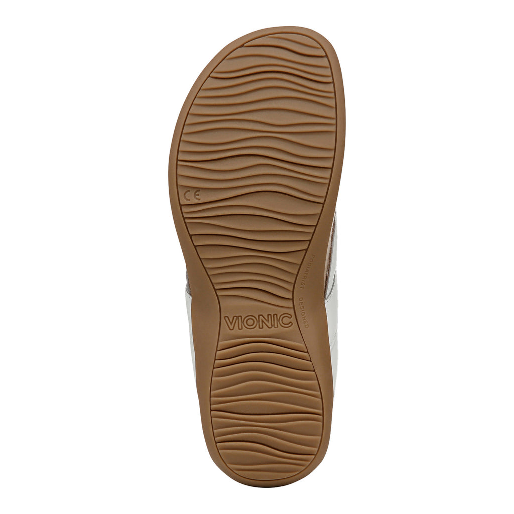 Women's Vionic Bella Braid Sandal WHITE J4526L1100