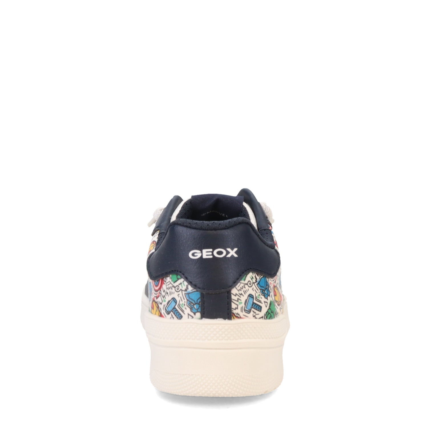 Peltz Shoes  Boy's Geox Washiba Avengers Junior - Little Kid & Big Kid Navy/Multicolor J45LQC-000BC-C4243