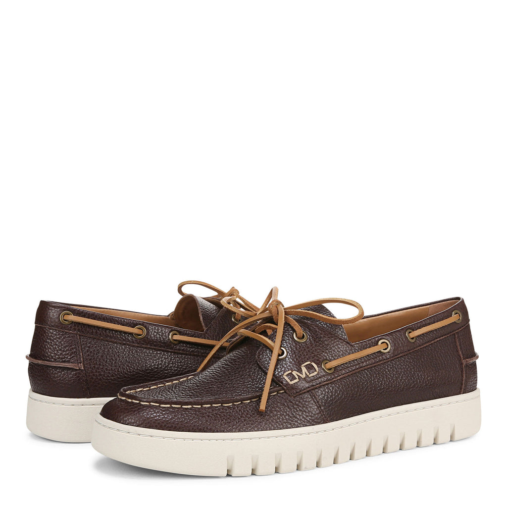 Men's Vionic Uptown Boat Shoe CHOCOLATE GANACHE J4880L3203