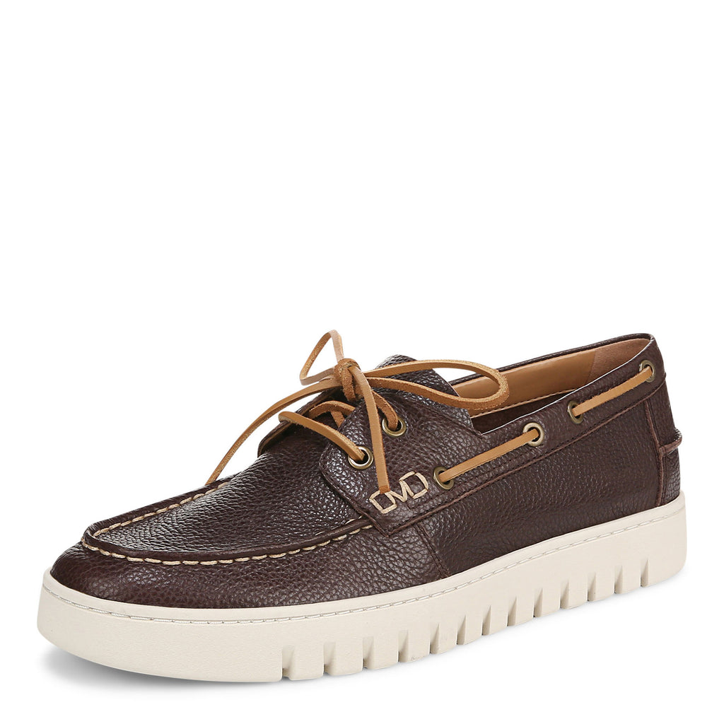 Men's Vionic Uptown Boat Shoe CHOCOLATE GANACHE J4880L3203