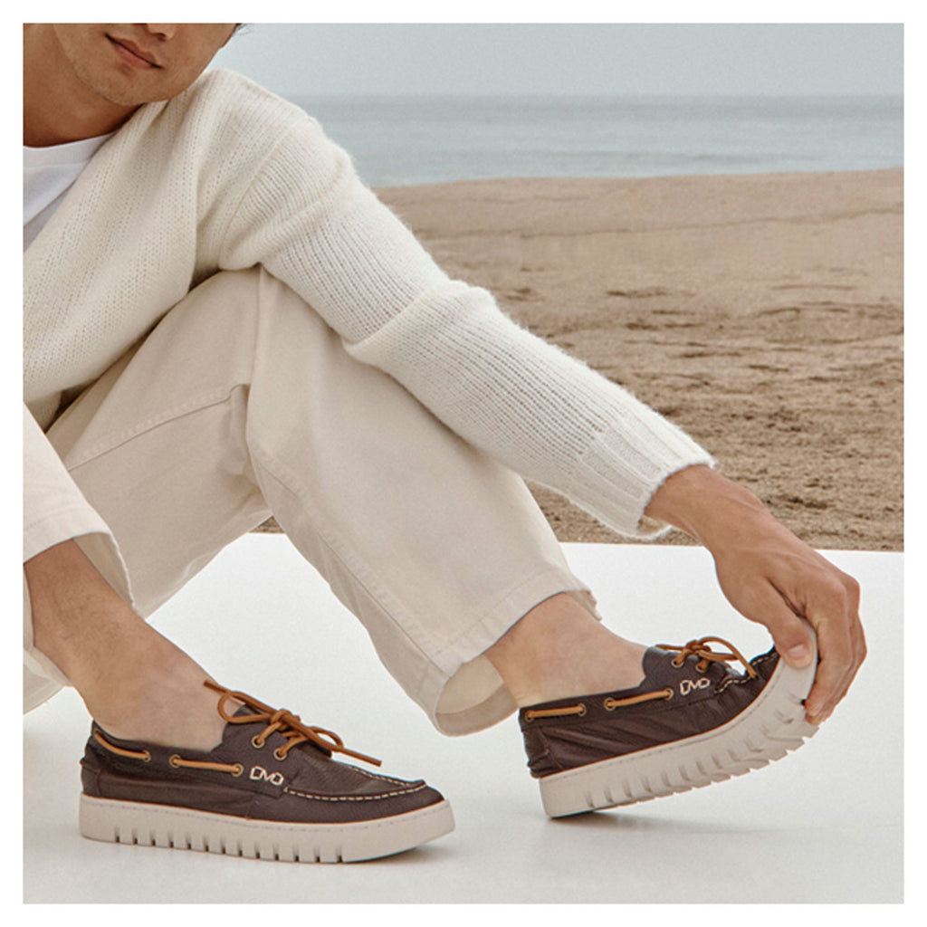 Men's Vionic Uptown Boat Shoe CHOCOLATE GANACHE J4880L3203
