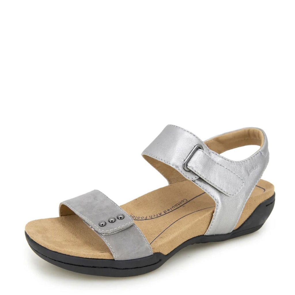 Women's Jambu Morgan Sandal - Wide Width GUN METAL J4MOR56W