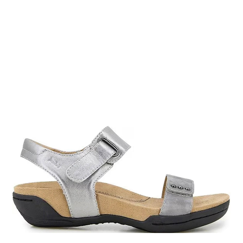 Women's Jambu Morgan Sandal - Wide Width GUN METAL J4MOR56W