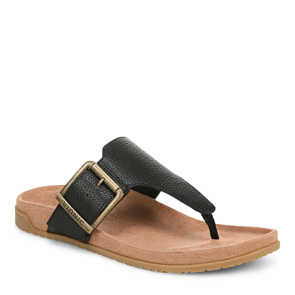 Women's Vionic Emma Thong Sandal BLACK J5383L1001