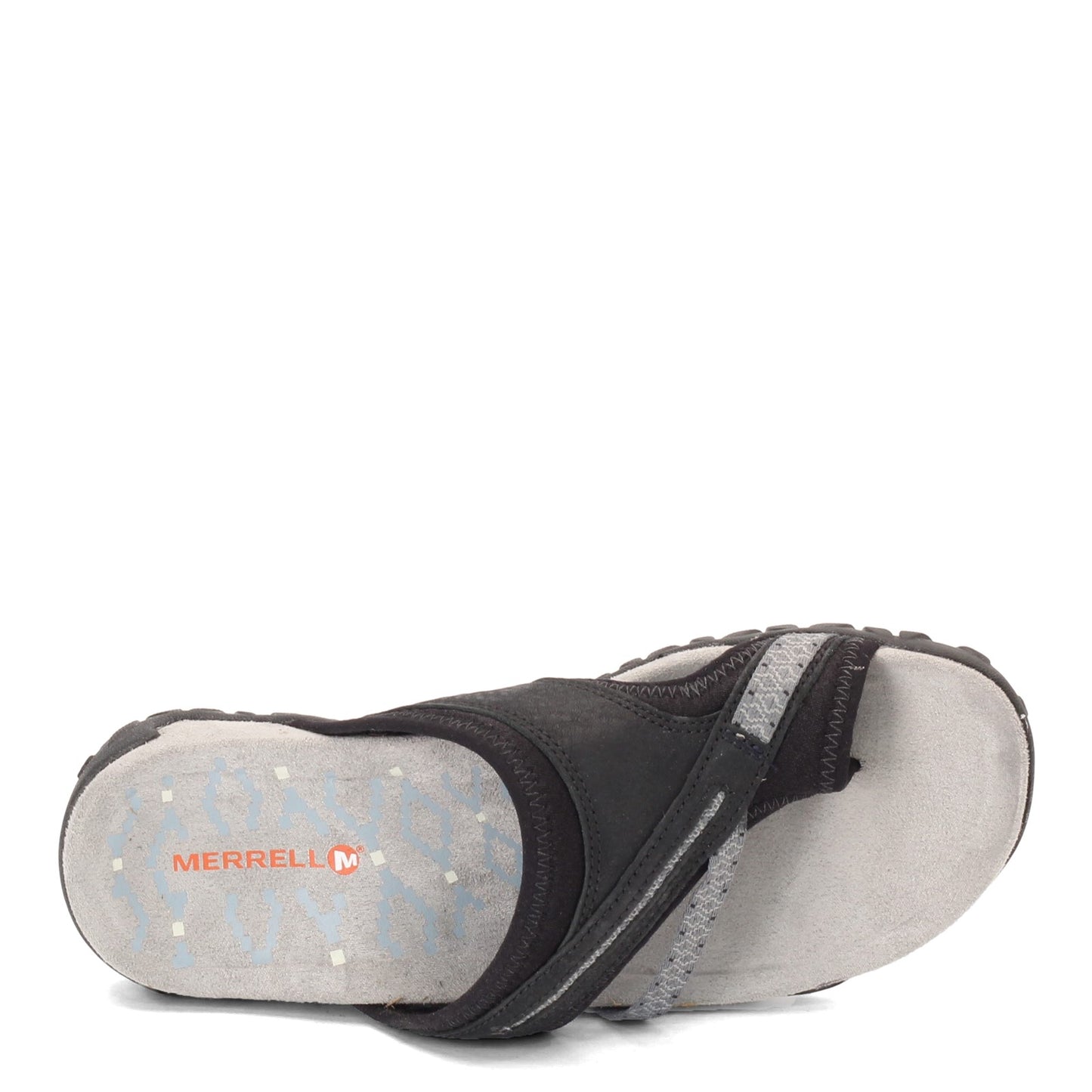 Peltz Shoes  Women's Merrell Terran Post II Sandal BLACK J55328