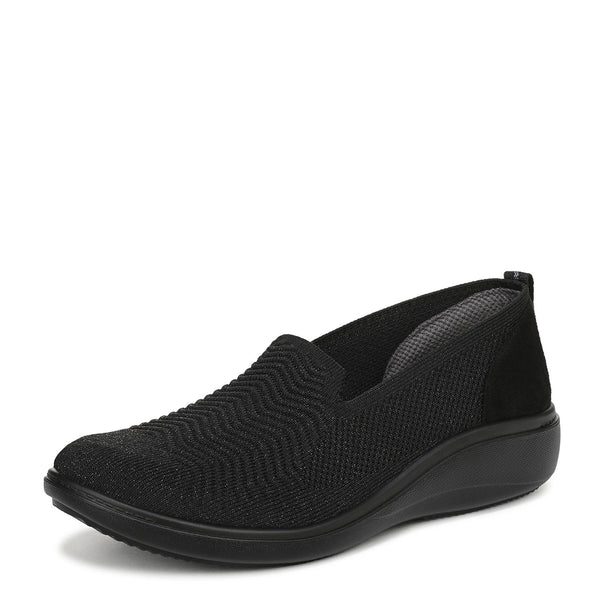 ladies slip on dress shoes Women's BZees, Boulevard Slip-On — Peltz Moo Moo Night Gown Oxford Womens Black Asheville dd2414 Plating:Gold