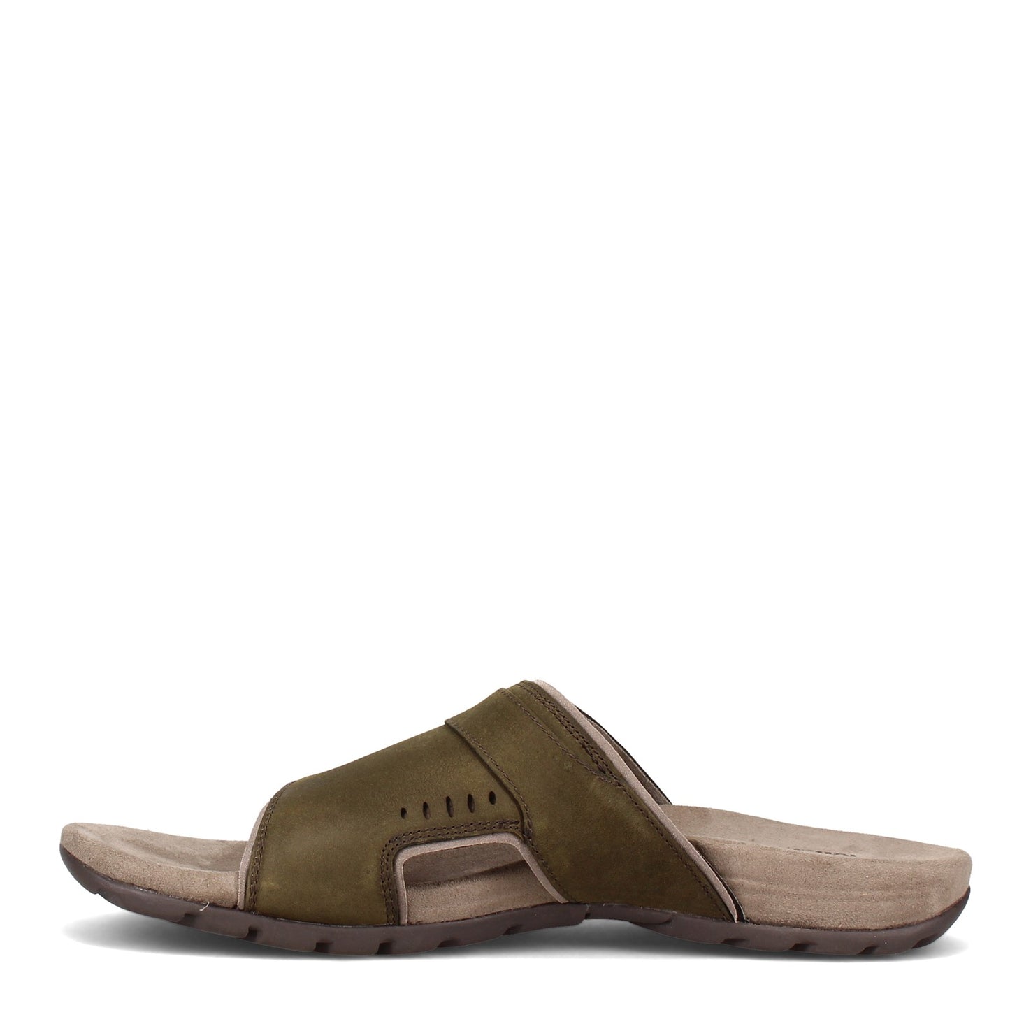 Peltz Shoes  Men's Merrell Sandspur Lee Slide OLIVE J62491