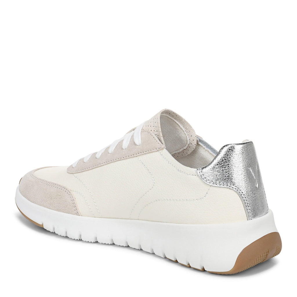 Women's Vionic Uptown Lace-Up Sneaker IVORY / SILVER J7704L5101