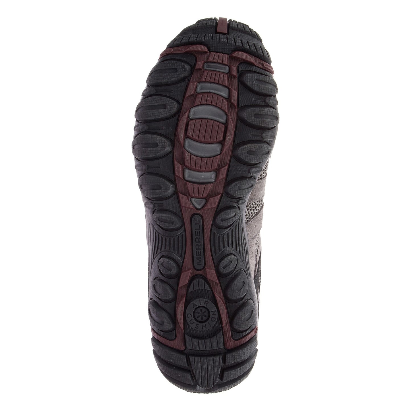 Peltz Shoes  Men's Merrell Accentor 2 Ventilator Waterproof Hiking Shoe GRANITE J84951