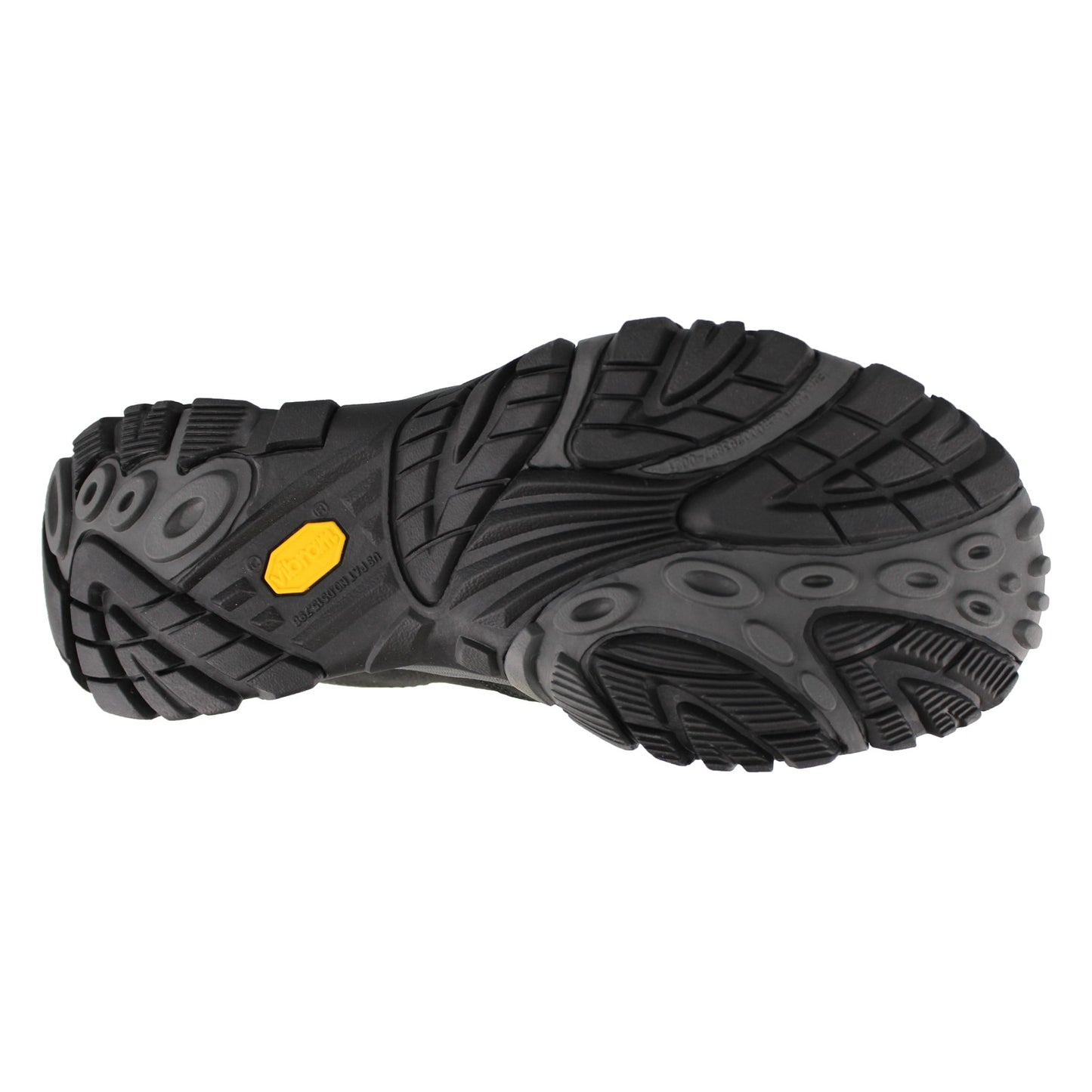 Peltz Shoes  Men's Merrell Moab Adventure Moc Slip on Shoes BLACK J91833