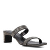 Peltz Shoes  Women's Anne Klein Jaimie Sandal BLACK JAIM01F9-BCY