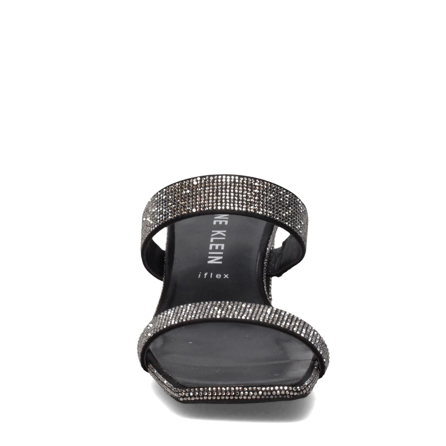 Peltz Shoes  Women's Anne Klein Jaimie Sandal BLACK JAIM01F9-BCY