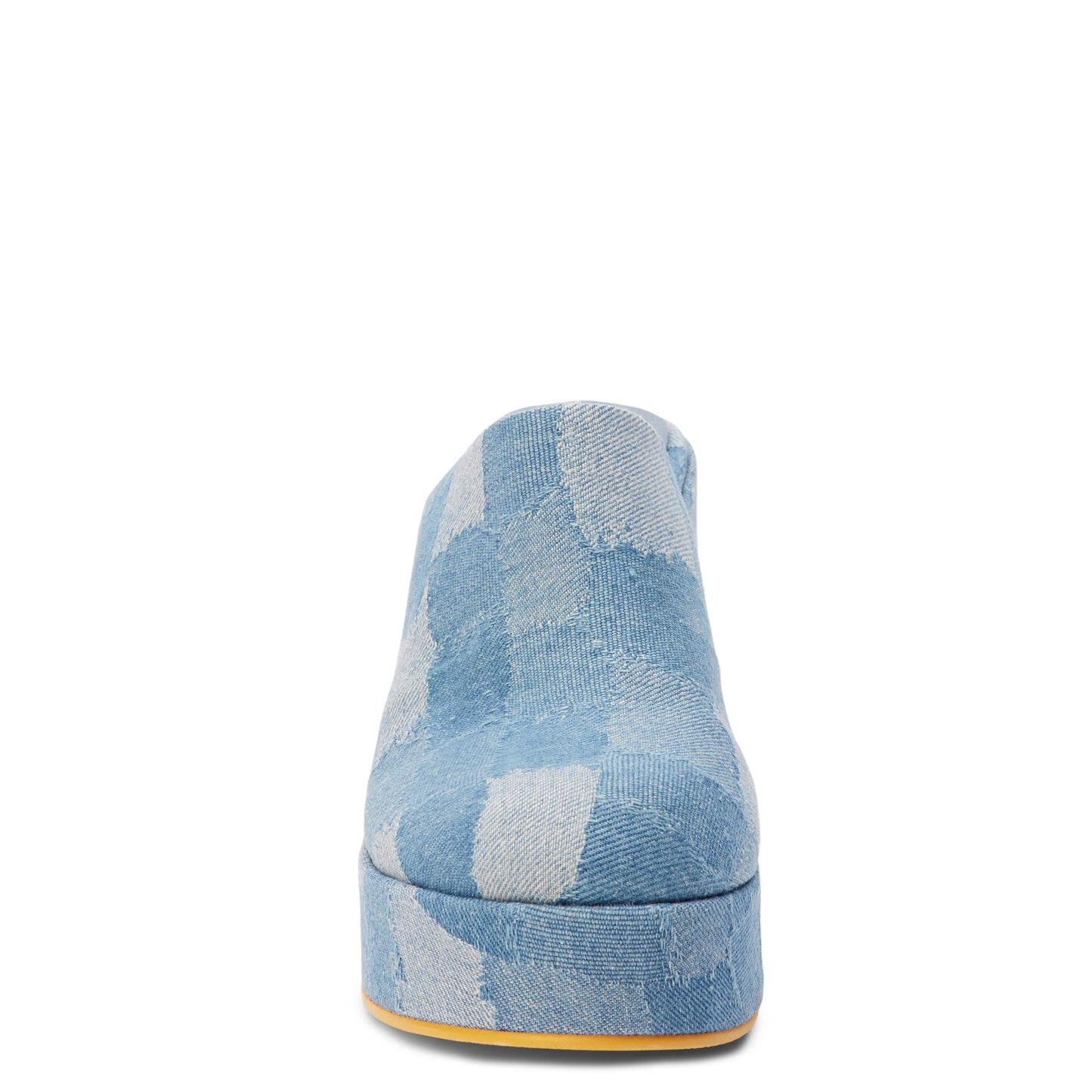 Peltz Shoes  Women's Beach by Matisse Jayde Clog Blue Denim Colored JAYDE-BLUEDE