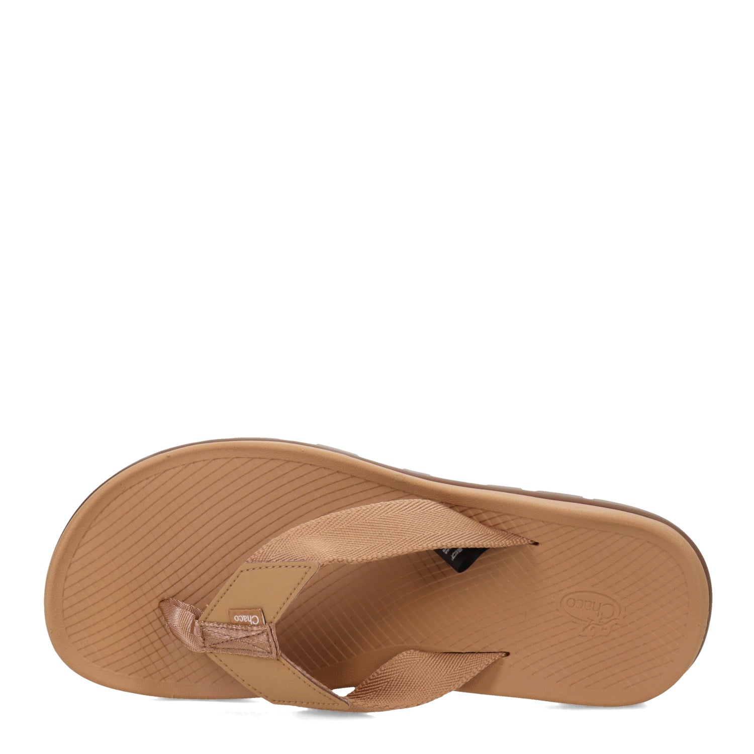Peltz Shoes  Men's Chaco Lowdown Flip Sandal Tan JCH107837