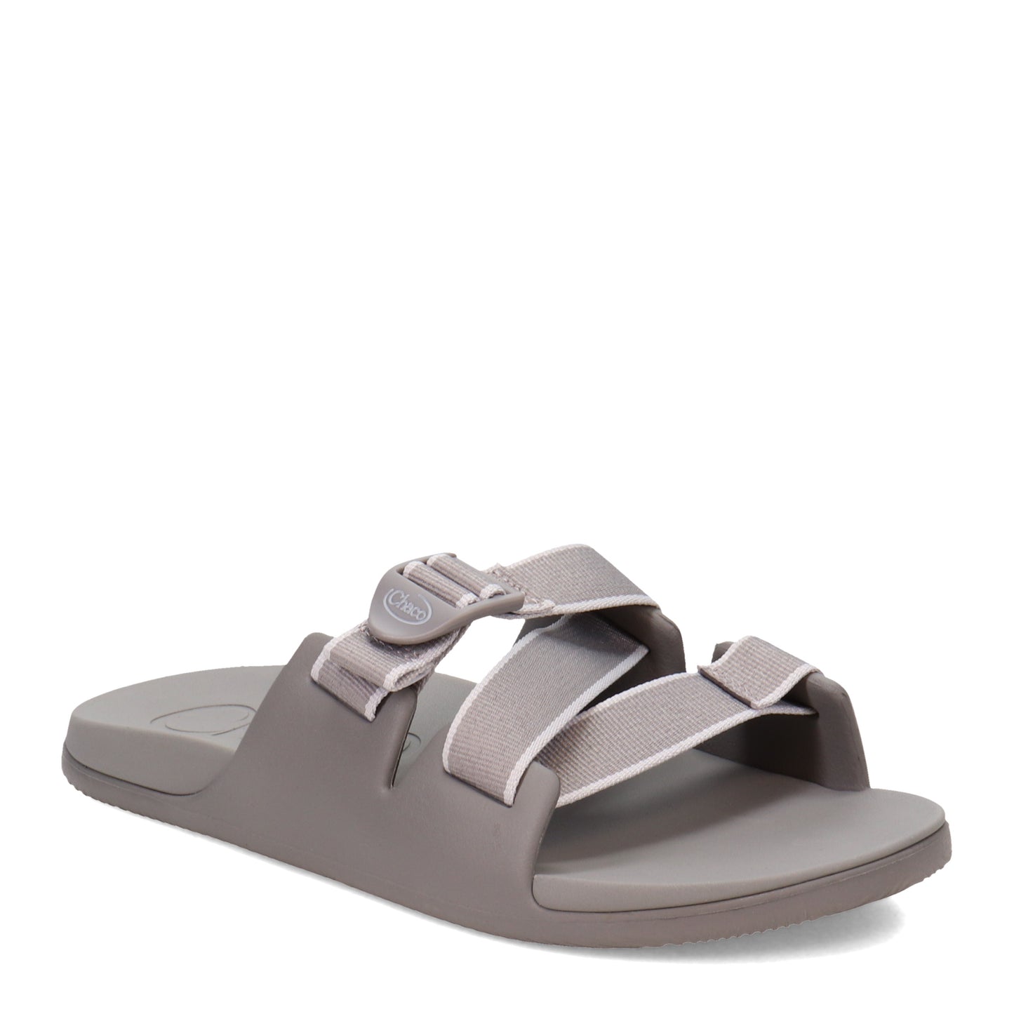 Peltz Shoes  Men's Chaco Chillos Slide Sandal OUTSKIRT GRAY JCH108441