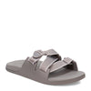 Peltz Shoes  Men's Chaco Chillos Slide Sandal OUTSKIRT GRAY JCH108441