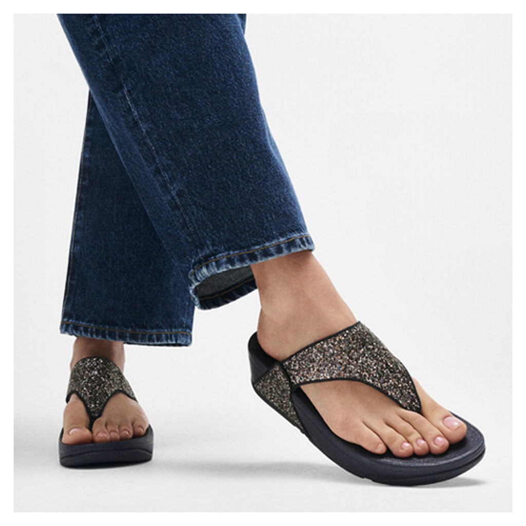 Women's FitFlop, Lulu Glitter Thong Sandal