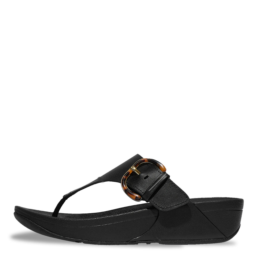 Women's FitFlop, Lulu Resin Buckle Thong Sandal