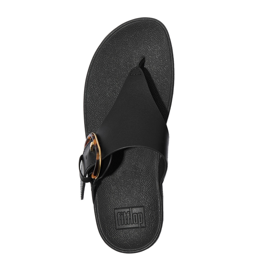 Women's FitFlop, Lulu Resin Buckle Thong Sandal