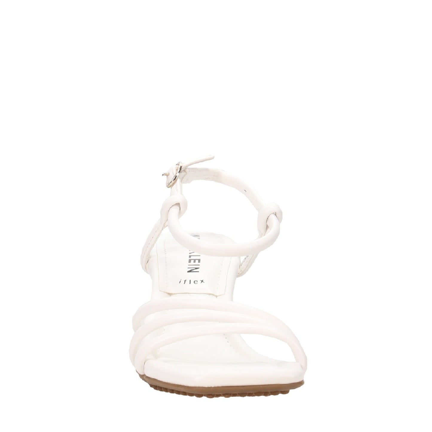 Peltz Shoes  Women's Anne Klein Jelyssa Sandal WHITE JELY01F9-WHITE