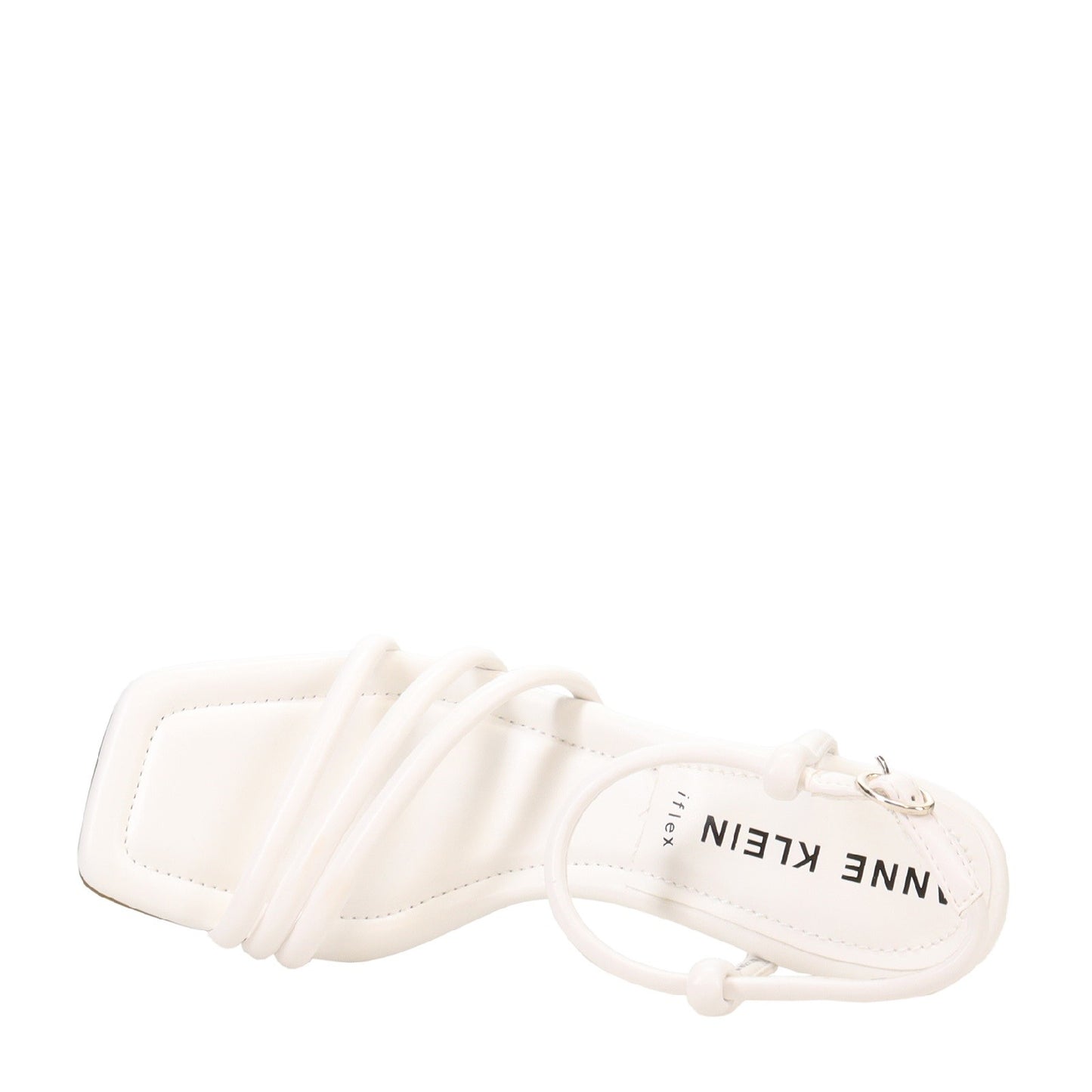 Peltz Shoes  Women's Anne Klein Jelyssa Sandal WHITE JELY01F9-WHITE