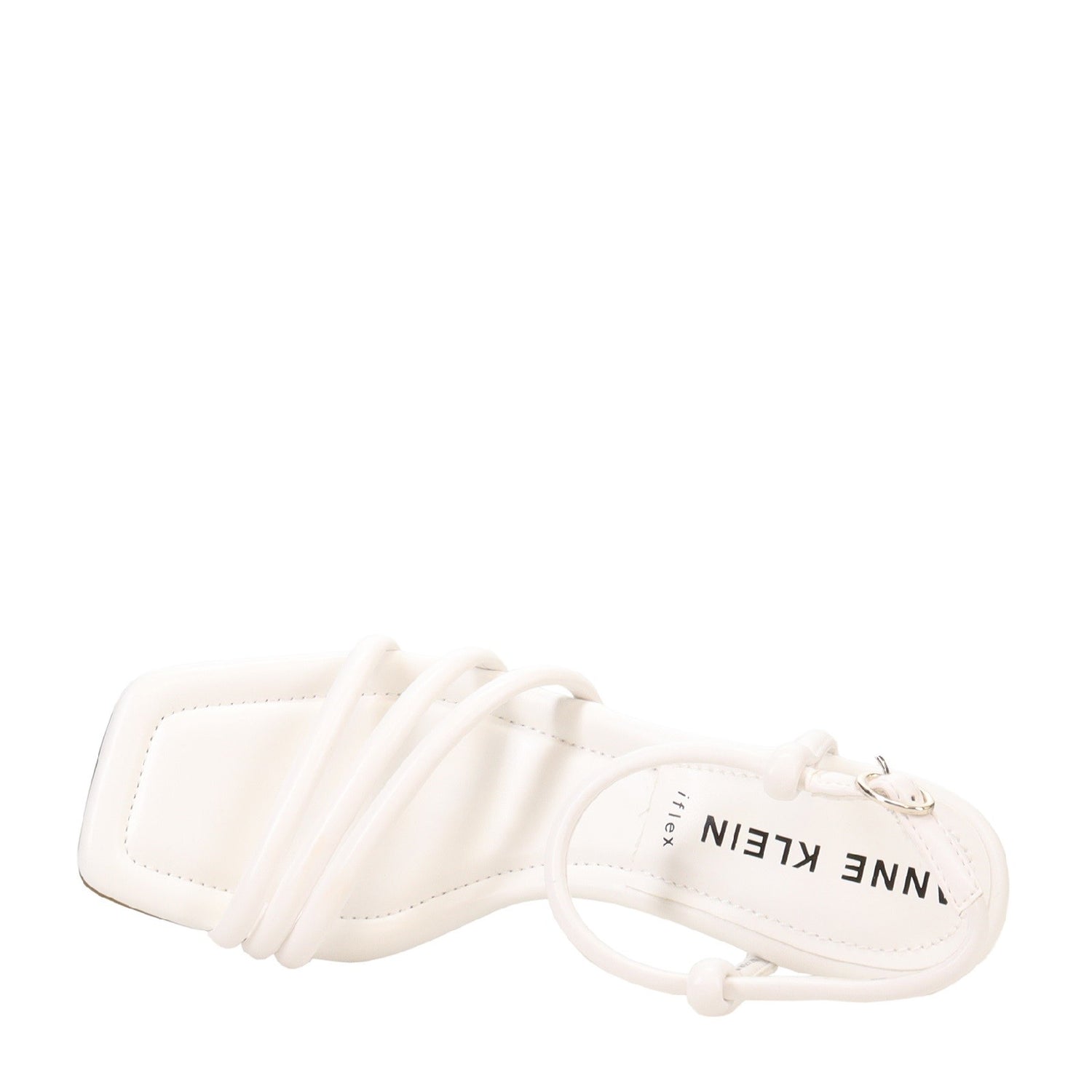 Peltz Shoes  Women's Anne Klein Jelyssa Sandal WHITE JELY01F9-WHITE