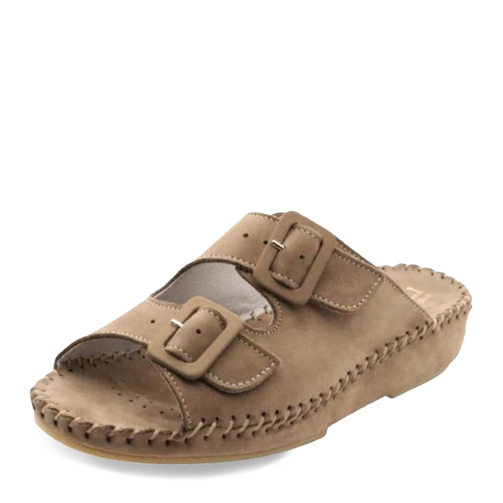 Women's La Plume Jen Sandal BEIGE NUBUCK JEN-BEIGENUB