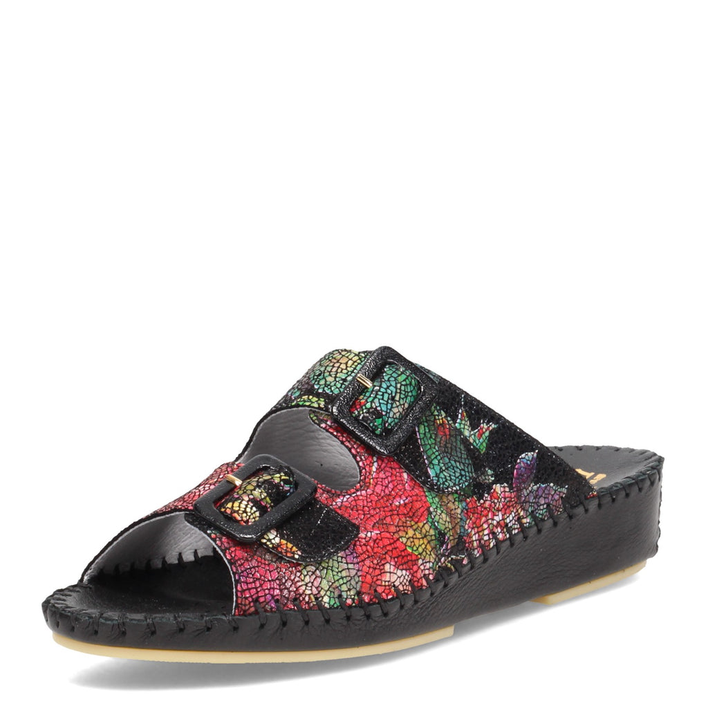 Women's La Plume Jen Sandal BLACK DECO JEN-BLACKDECO