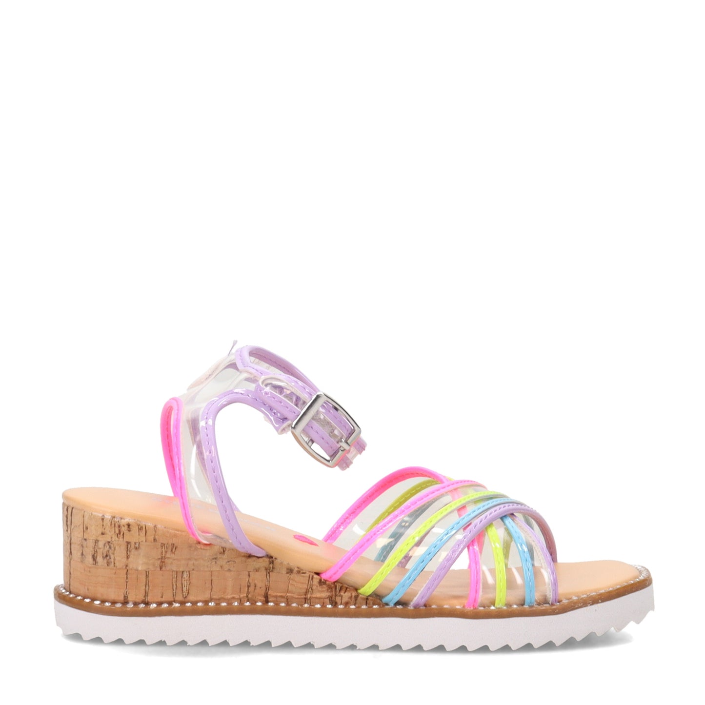 Peltz Shoes  Girl's Steve Madden JFantasy Sandal - Little Kid & Big Kid MULTI FABRIC JFANTASY-183