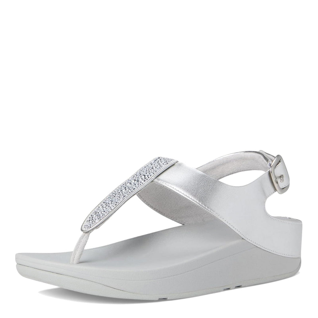 Women's FitFlop, Fino Crystal Backstrap Toe-Post Sandal