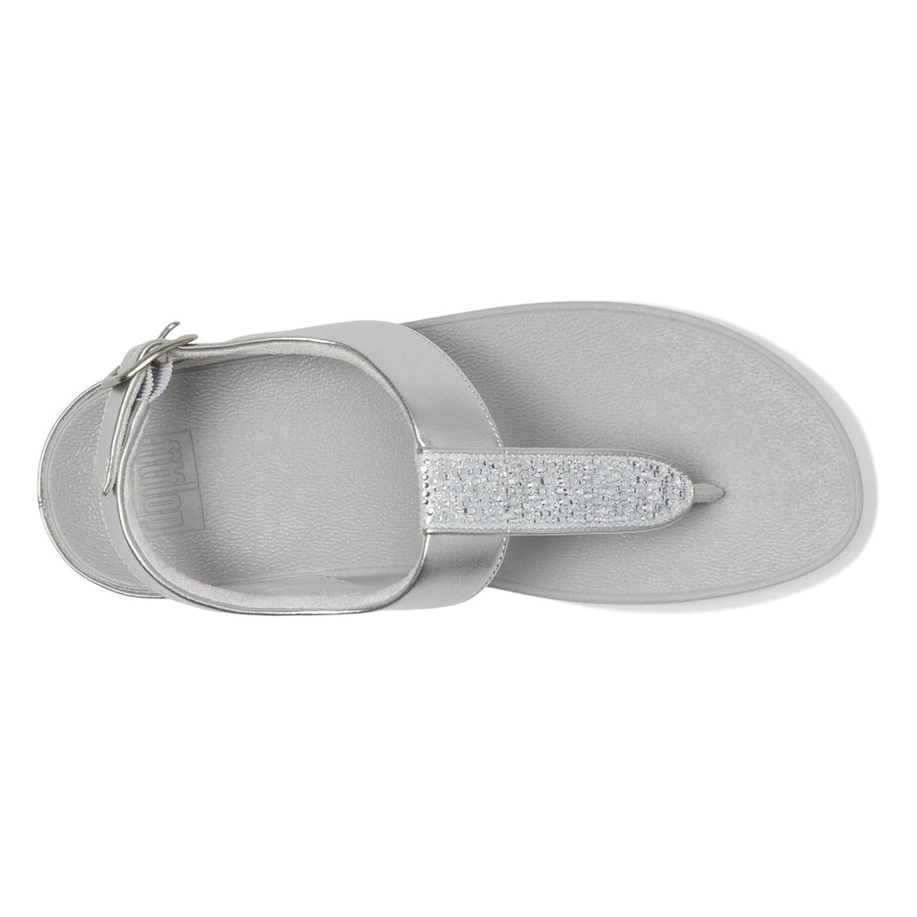 Women's FitFlop, Fino Crystal Backstrap Toe-Post Sandal