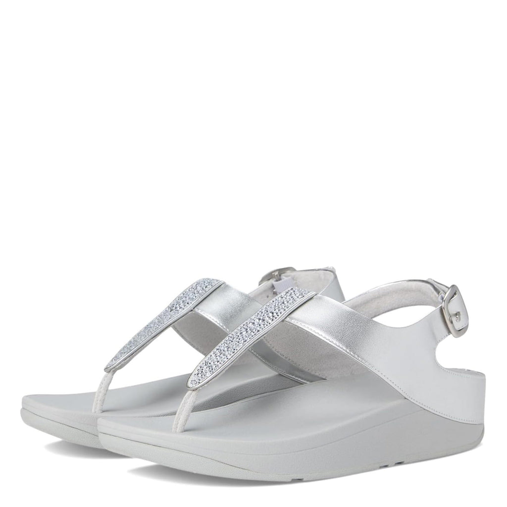 Women's FitFlop, Fino Crystal Backstrap Toe-Post Sandal