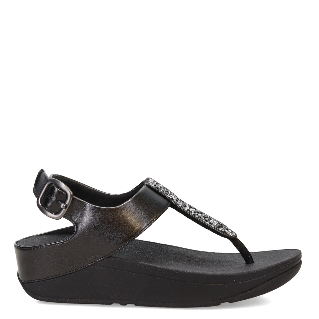 Women's FitFlop, Fino Crystal Backstrap Toe-Post Sandal