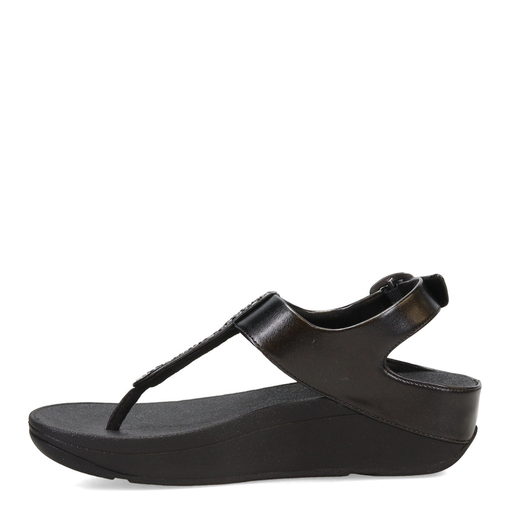 Women's FitFlop, Fino Crystal Backstrap Toe-Post Sandal