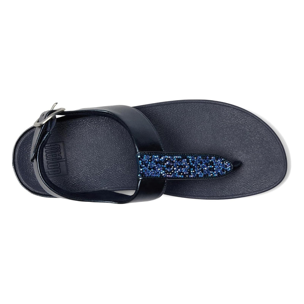 Women's FitFlop, Fino Crystal Backstrap Toe-Post Sandal