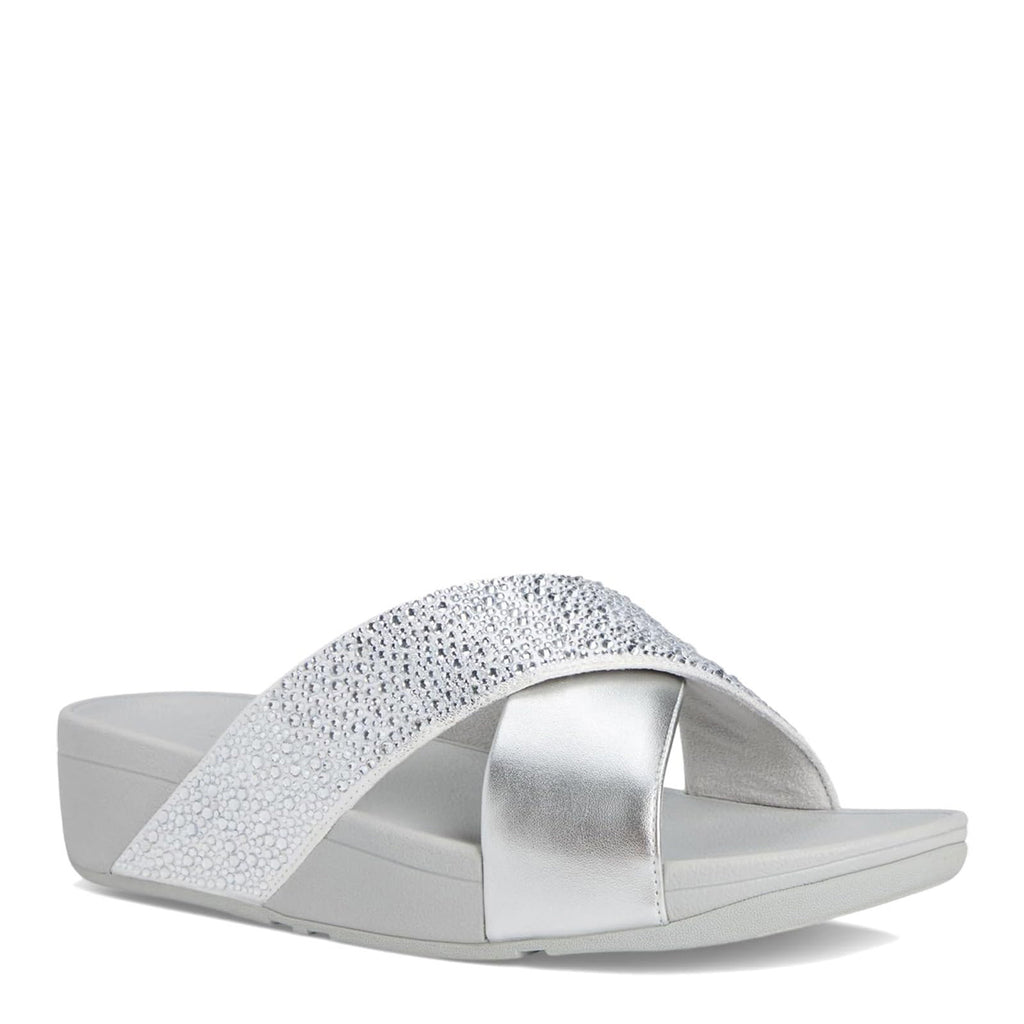 Women's FitFlop, Lulu Crystal Mix Slide Sandal