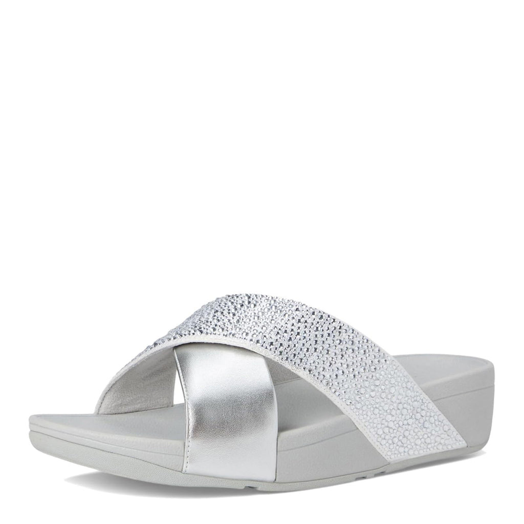 Women's FitFlop, Lulu Crystal Mix Slide Sandal