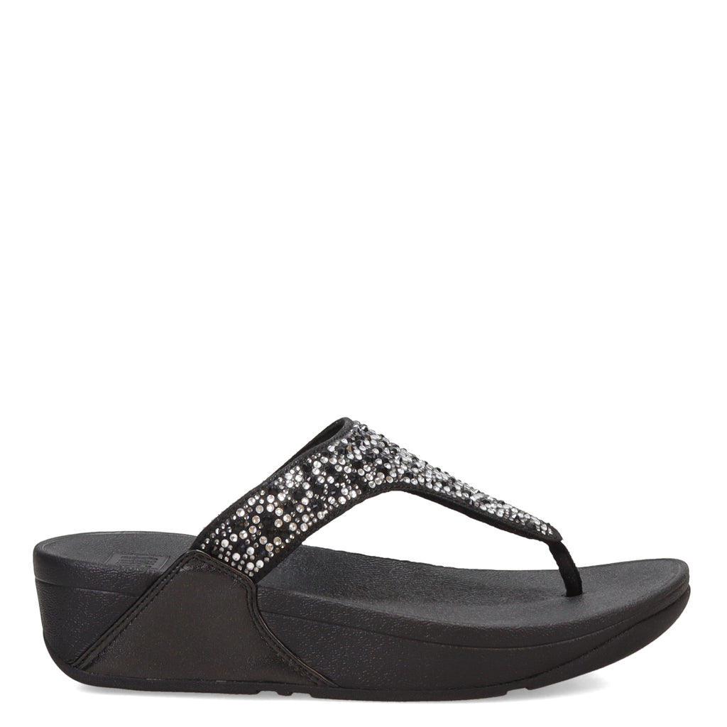 Women's FitFlop, Lulu Crystal Mix Toe Post Sandal