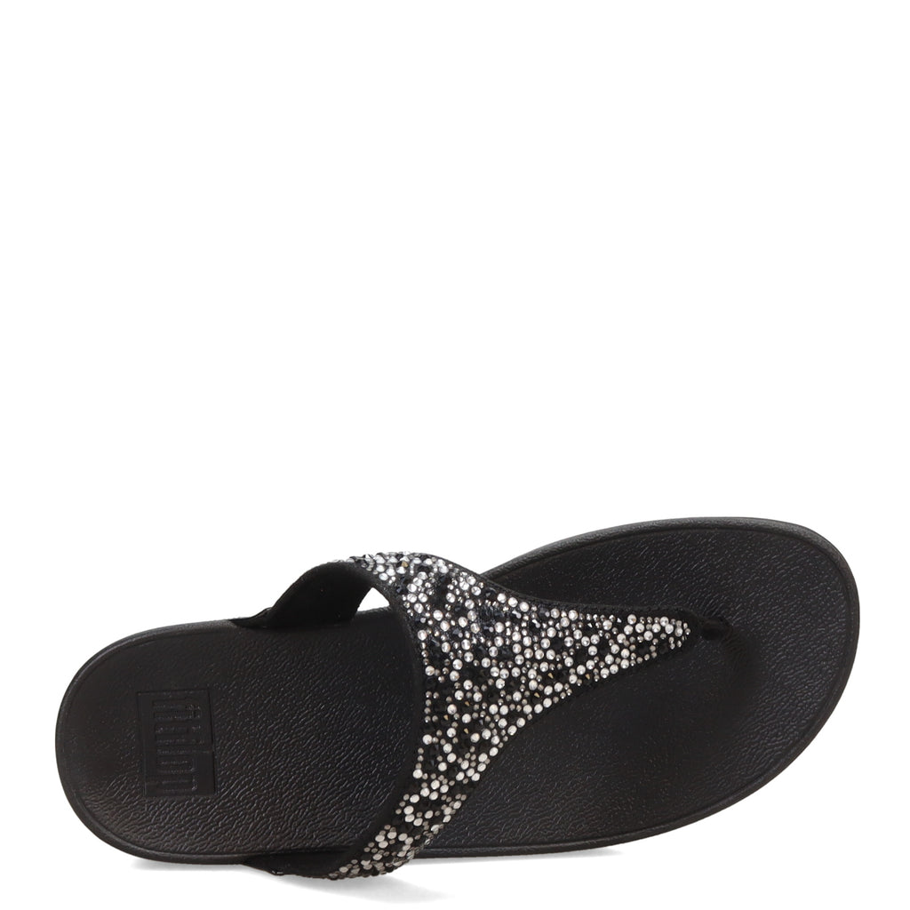 Women's FitFlop, Lulu Crystal Mix Toe Post Sandal