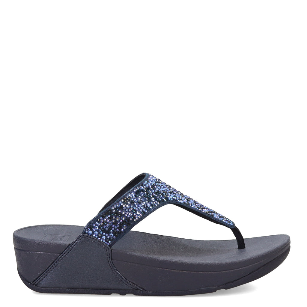Women's FitFlop, Lulu Crystal Mix Toe Post Sandal