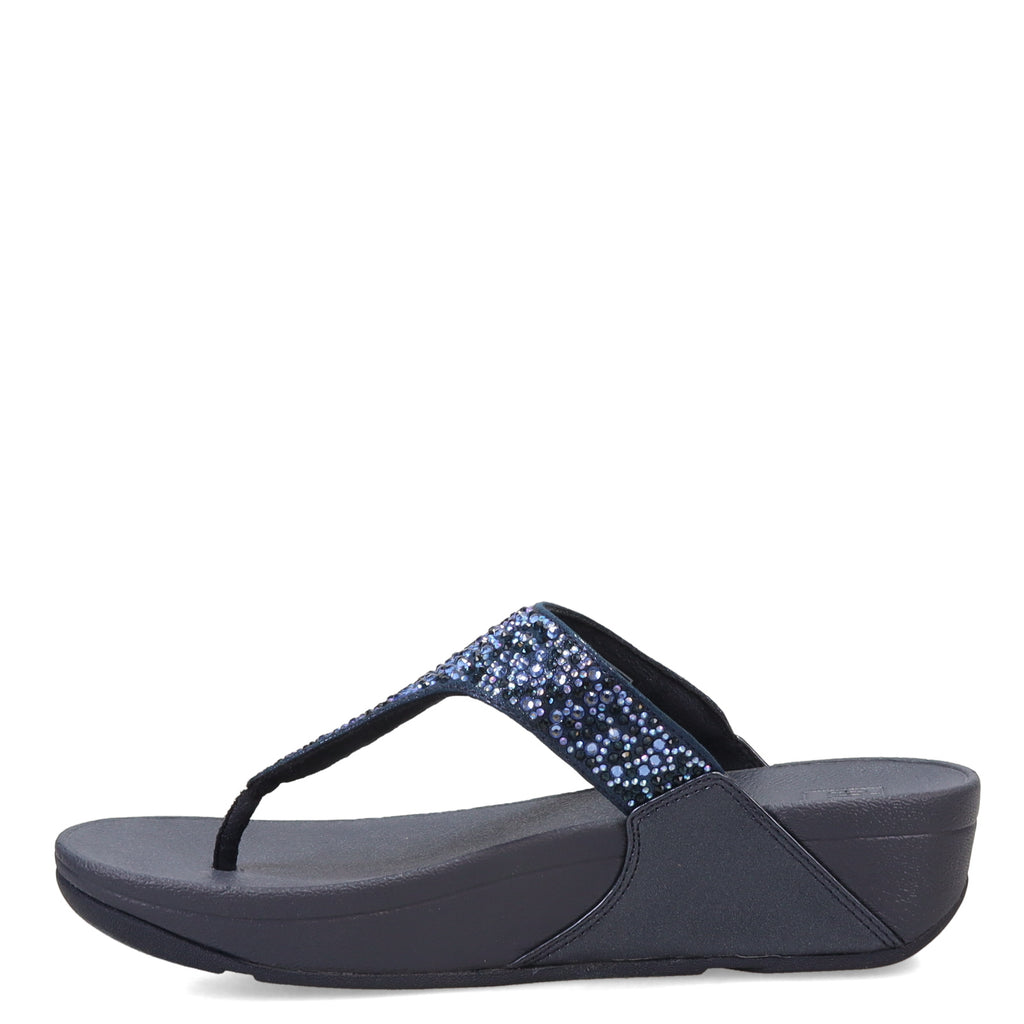 Women's FitFlop, Lulu Crystal Mix Toe Post Sandal