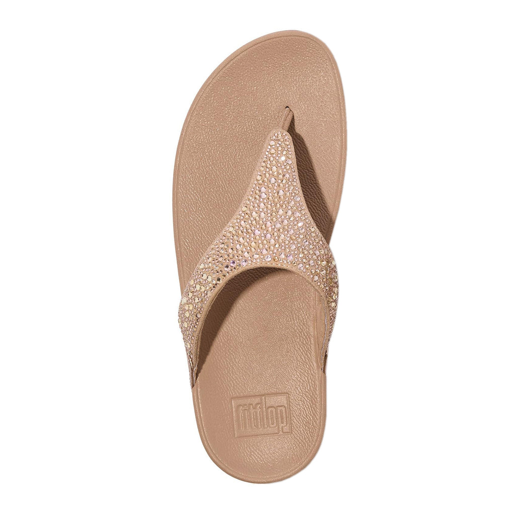 Women's FitFlop, Lulu Crystal Mix Toe Post Sandal