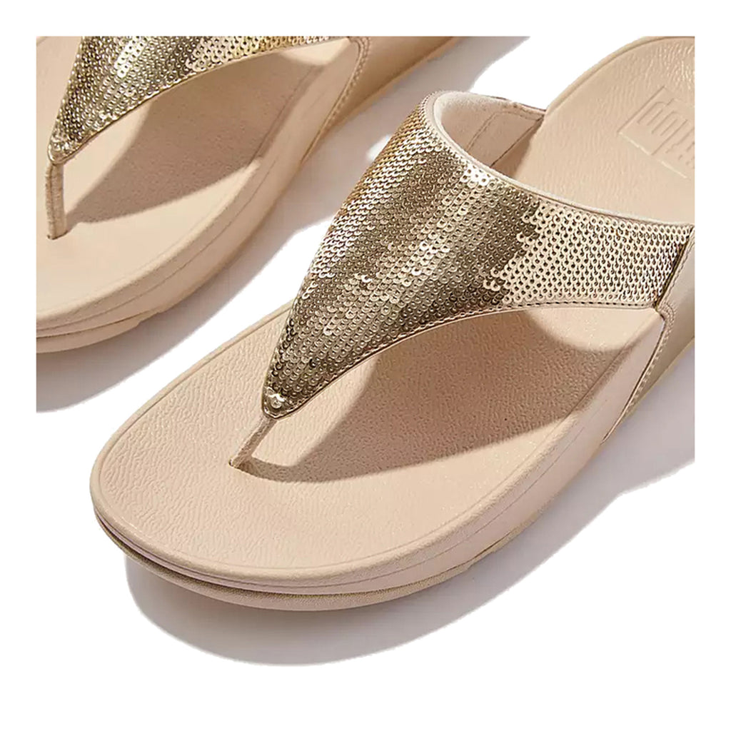 Women's FitFlop, Lulu Sequin Thong Sandal