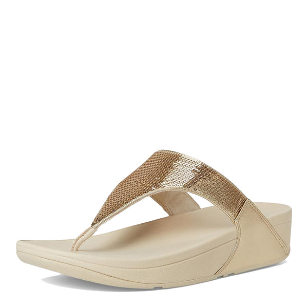Women's FitFlop, Lulu Sequin Thong Sandal — Peltz Shoes