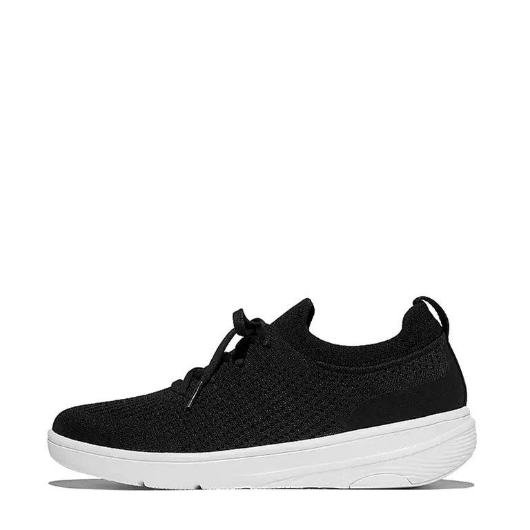 Women's FitFlop, SUPER-Q Knit Slip-On Laced Sneaker